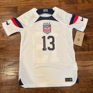 Brand New with Tags Nike Alex Morgan USA Jersey